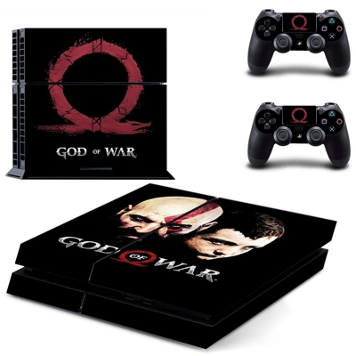 God of war 4 skin sticker for playstation 4 console and tw.. God of war 4 skin sticker for playstation 4 console and tw..