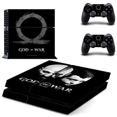 God of war 4 skin sticker for playstation 4 console and tw.. God of war 4 skin sticker for playstation 4 console and tw..