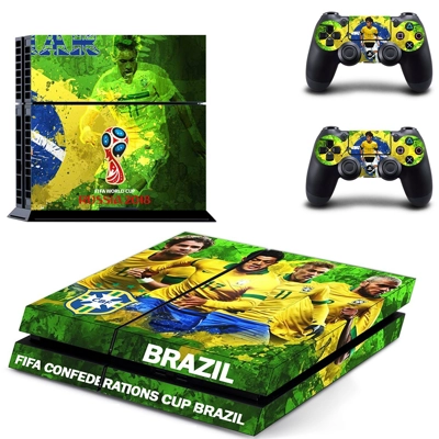 2018 FIFA World Cup CBF skin sticker for playstation 4 con.. 2018 FIFA World Cup CBF skin sticker for playstation 4 con..