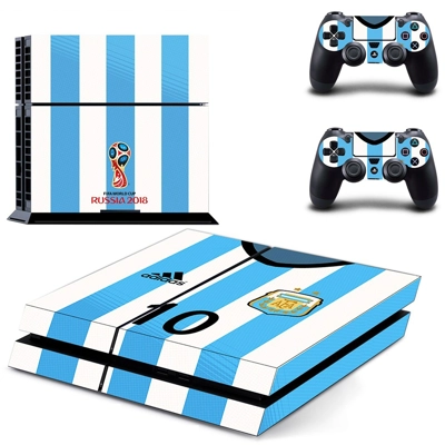 2018 FIFA World Cup AFA skin sticker for playstation 4 console and two controllers