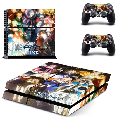 Fate Extella skin sticker for playstation 4 console and tw..