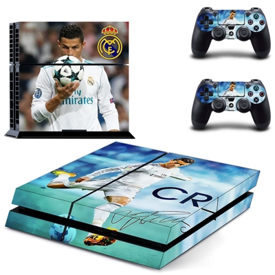 Cristiano Ronaldo skin sticker for playstation 4 console a.. Cristiano Ronaldo skin sticker for playstation 4 console a..