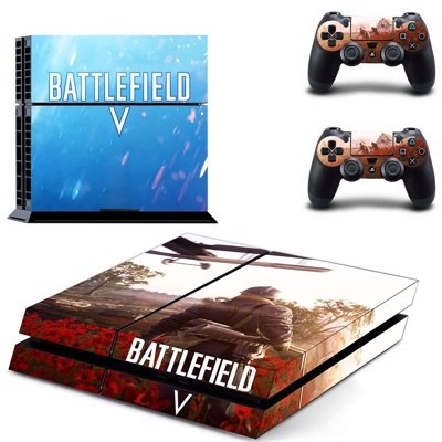 Battlefield 5 skin sticker for playstation 4 console and t..