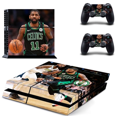 Kyrie Irving skin sticker for playstation 4 console and two controllers