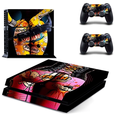 Sexy Lady skin sticker for playstation 4 console and two c.. Sexy Lady skin sticker for playstation 4 console and two c..