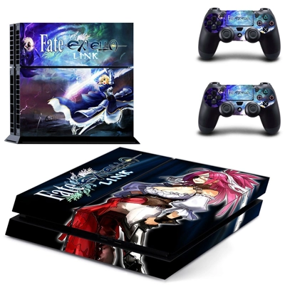 Fate Extella skin sticker for playstation 4 console and two controllers
