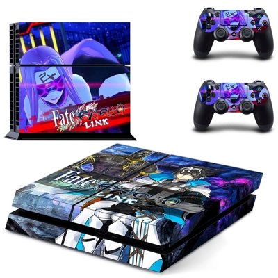 Fate Extella skin sticker for playstation 4 console and two controllers