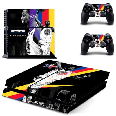 Kevin Durant skin sticker for playstation 4 console and two controllers