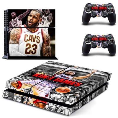 Lebron James skin sticker for playstation 4 console and tw.. Lebron James skin sticker for playstation 4 console and tw..