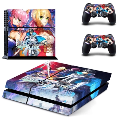 Fate Extella skin sticker for playstation 4 console and tw..