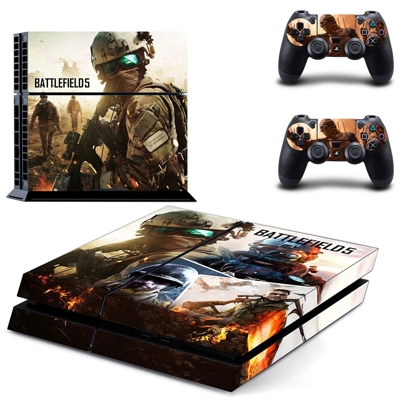 Battlefield 5 skin sticker for playstation 4 console and t..