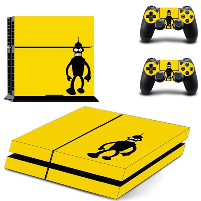 Futurama bender skin sticker for playstation 4 console and.. Futurama bender skin sticker for playstation 4 console and..