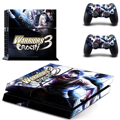 Warriors Orochi 3 skin sticker for playstation 4 console a.. Warriors Orochi 3 skin sticker for playstation 4 console a..