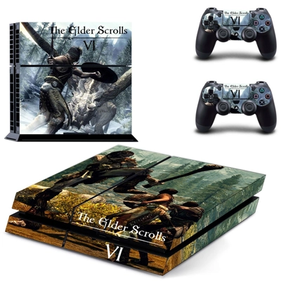 The Elder Scrolls 6 skin sticker for playstation 4 console.. The Elder Scrolls 6 skin sticker for playstation 4 console..