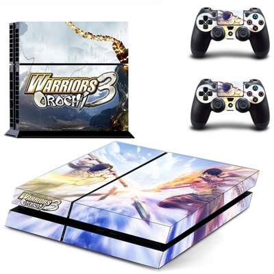 Warriors Orochi 3 skin sticker for playstation 4 console and two controllers