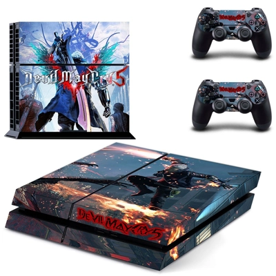 Devil May Cry 5 skin sticker for playstation 4 console and..