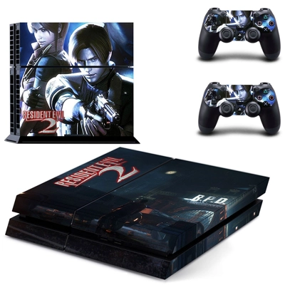 Resident Evil 2 skin sticker for playstation 4 console and..