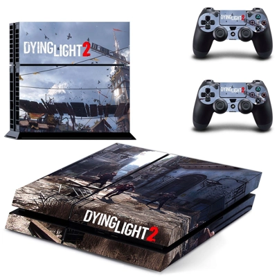 Dying Light 2 skin sticker for playstation 4 console and t.. Dying Light 2 skin sticker for playstation 4 console and t..