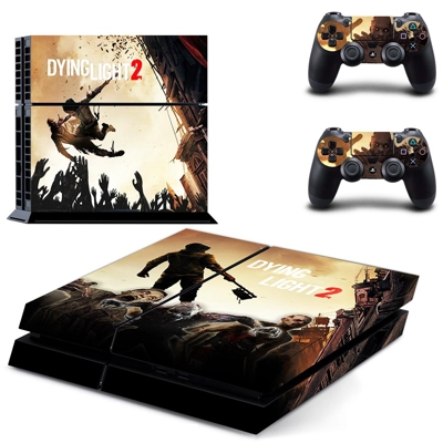 Dying Light 2 skin sticker for playstation 4 console and two controllers
