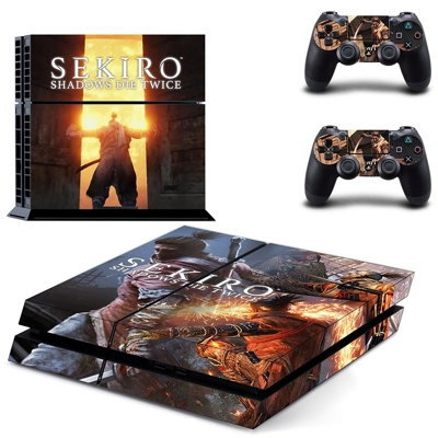 Sekiro Shadows Die Twice skin sticker for playstation 4 console and two controllers