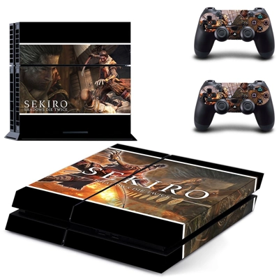 Sekiro Shadows Die Twice skin sticker for playstation 4 co.. Sekiro Shadows Die Twice skin sticker for playstation 4 co..