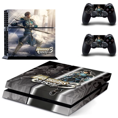 Warriors Orochi 3 skin sticker for playstation 4 console and two controllers