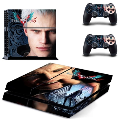 Devil May Cry 5 skin sticker for playstation 4 console and..