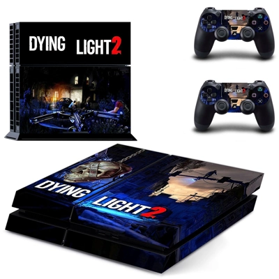 Dying Light 2 skin sticker for playstation 4 console and t..