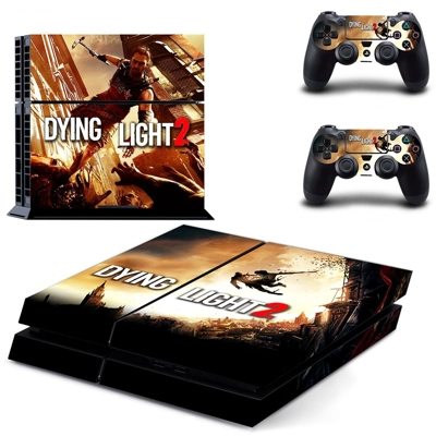 Dying Light 2 skin sticker for playstation 4 console and two controllers