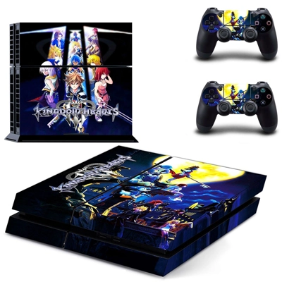 Kingdom Hearts 3 skin sticker for playstation 4 console an..