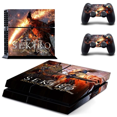 Sekiro Shadows Die Twice skin sticker for playstation 4 co.. Sekiro Shadows Die Twice skin sticker for playstation 4 co..