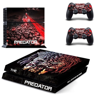 The Predator skin sticker for playstation 4 console and tw.. The Predator skin sticker for playstation 4 console and tw..