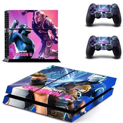 Fortnite skin sticker for playstation 4 console and two co.. Fortnite skin sticker for playstation 4 console and two co..