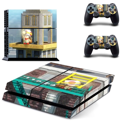 Captain Toad skin sticker for playstation 4 console and tw..