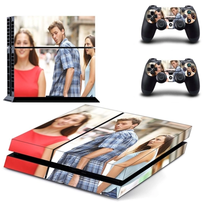 Reaction Guys  skin sticker for playstation 4 console and two controllers