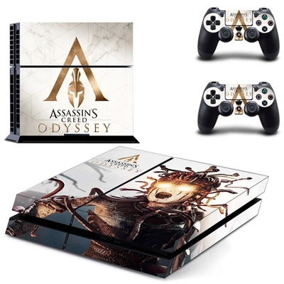 Assassins Creed Odyssey skin sticker for playstation 4 console and two controllers