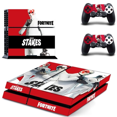 Fortnite skin sticker for playstation 4 console and two co.. Fortnite skin sticker for playstation 4 console and two co..