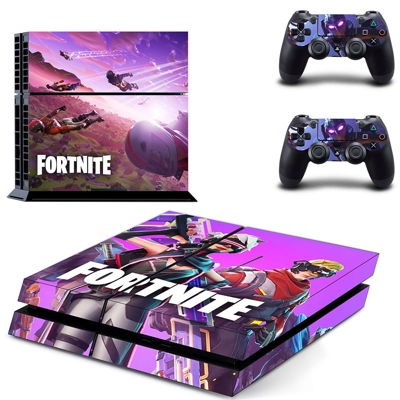 Fortnite skin sticker for playstation 4 console and two co.. Fortnite skin sticker for playstation 4 console and two co..