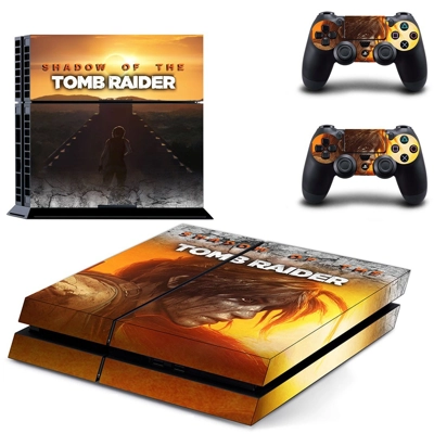 Shadow of the tomb raider skin sticker for playstation 4 c.. Shadow of the tomb raider skin sticker for playstation 4 c..