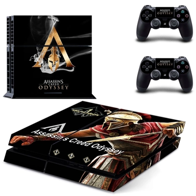 Assassins Creed Odyssey skin sticker for playstation 4 console and two controllers