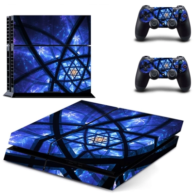 Tech wallpaper skin sticker for playstation 4 console and .. Tech wallpaper skin sticker for playstation 4 console and ..