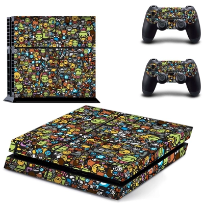 Sticker bomb skin sticker for playstation 4 console and tw.. Sticker bomb skin sticker for playstation 4 console and tw..