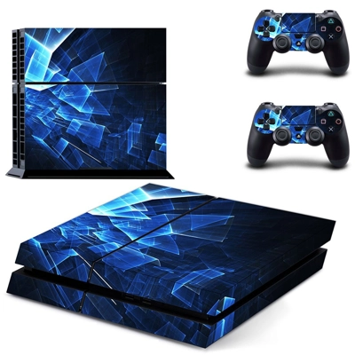 Tech wallpaper skin sticker for playstation 4 console and ..