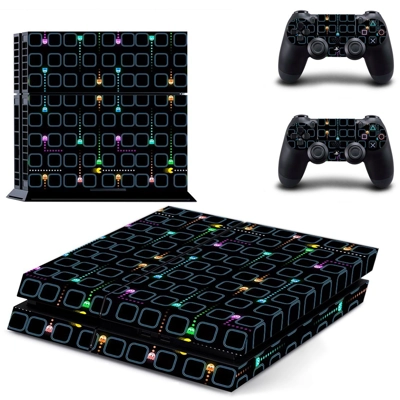 Tech wallpaper skin sticker for playstation 4 console and .. Tech wallpaper skin sticker for playstation 4 console and ..