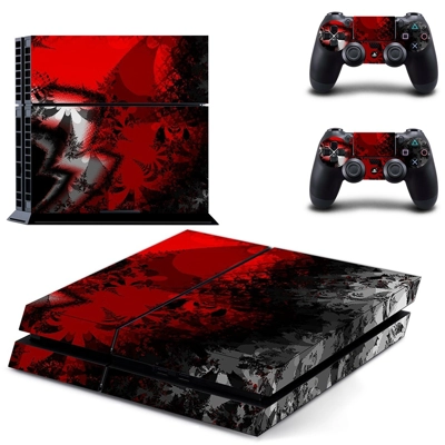 Mythical creature skin sticker for playstation 4 console and two controllers