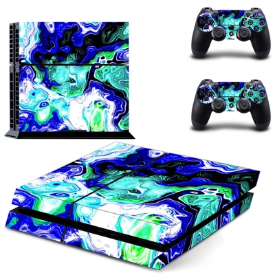Mythical creature skin sticker for playstation 4 console and two controllers