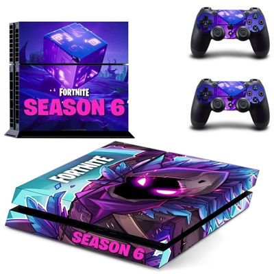 Fortnite skin sticker for playstation 4 console and two co.. Fortnite skin sticker for playstation 4 console and two co..