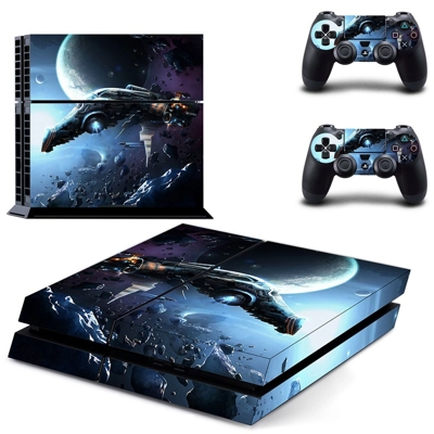 Tech wallpaper skin sticker for playstation 4 console and .. Tech wallpaper skin sticker for playstation 4 console and ..