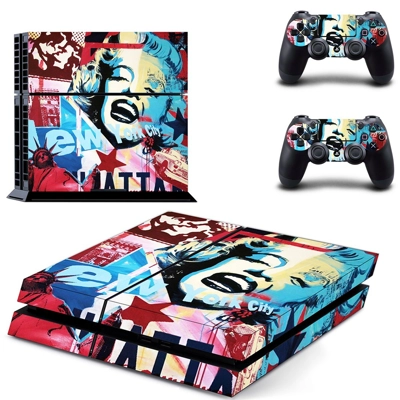 Marilyn Monroe skin sticker for playstation 4 console and .. Marilyn Monroe skin sticker for playstation 4 console and ..