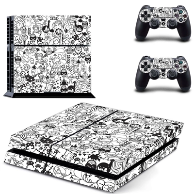 Sticker bomb skin sticker for playstation 4 console and tw.. Sticker bomb skin sticker for playstation 4 console and tw..
